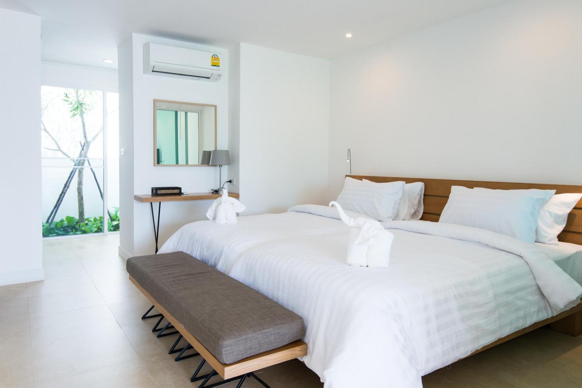 Seanery Beach Resort Bang Saphan Exteriör bild